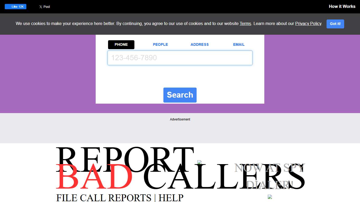 Free Reverse Phone Lookup - Cell Phone or Landline | Spy Dialer
